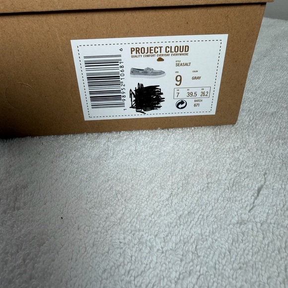 Project Cloud Grey Boat Shows size 9 - Picture 7 of 8